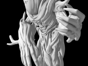 लघु रणनीति रोल गेम के लिए एल्व आर्मी 3D प्रिंट मॉडल