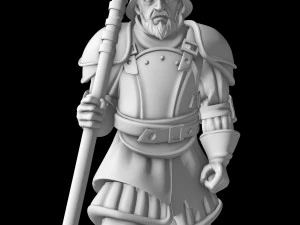Knight Army for Miniature Strategy Rol Game 3D Print Model