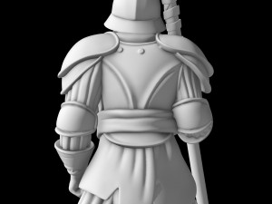 Knight Army for Miniature Strategy Rol Game 3D-printmodel