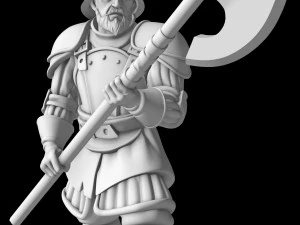 Knight Army for Miniature Strategy Rol Game 3D Print Model