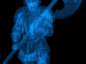 Knight Army for Miniature Strategy Rol Game 3D Print Model