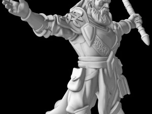 Knight Army for Miniature Strategy Rol Game 3D Print Model