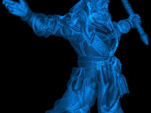 Knight Army for Miniature Strategy Rol Game 3D Print Model