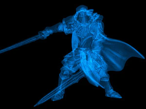 Knight Army for Miniature Strategy Rol Game 3D Print Model