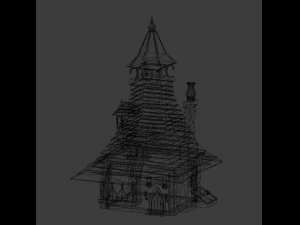Old Clocktower Modèle 3D
