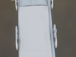 Hospital Bed Modello 3D