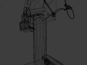 Medical device with mask 3D Model