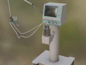 Medical device with mask 3D Model