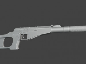 3D Vintorez 3D Model