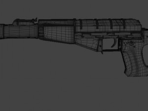 3D Vintorez Model 3D