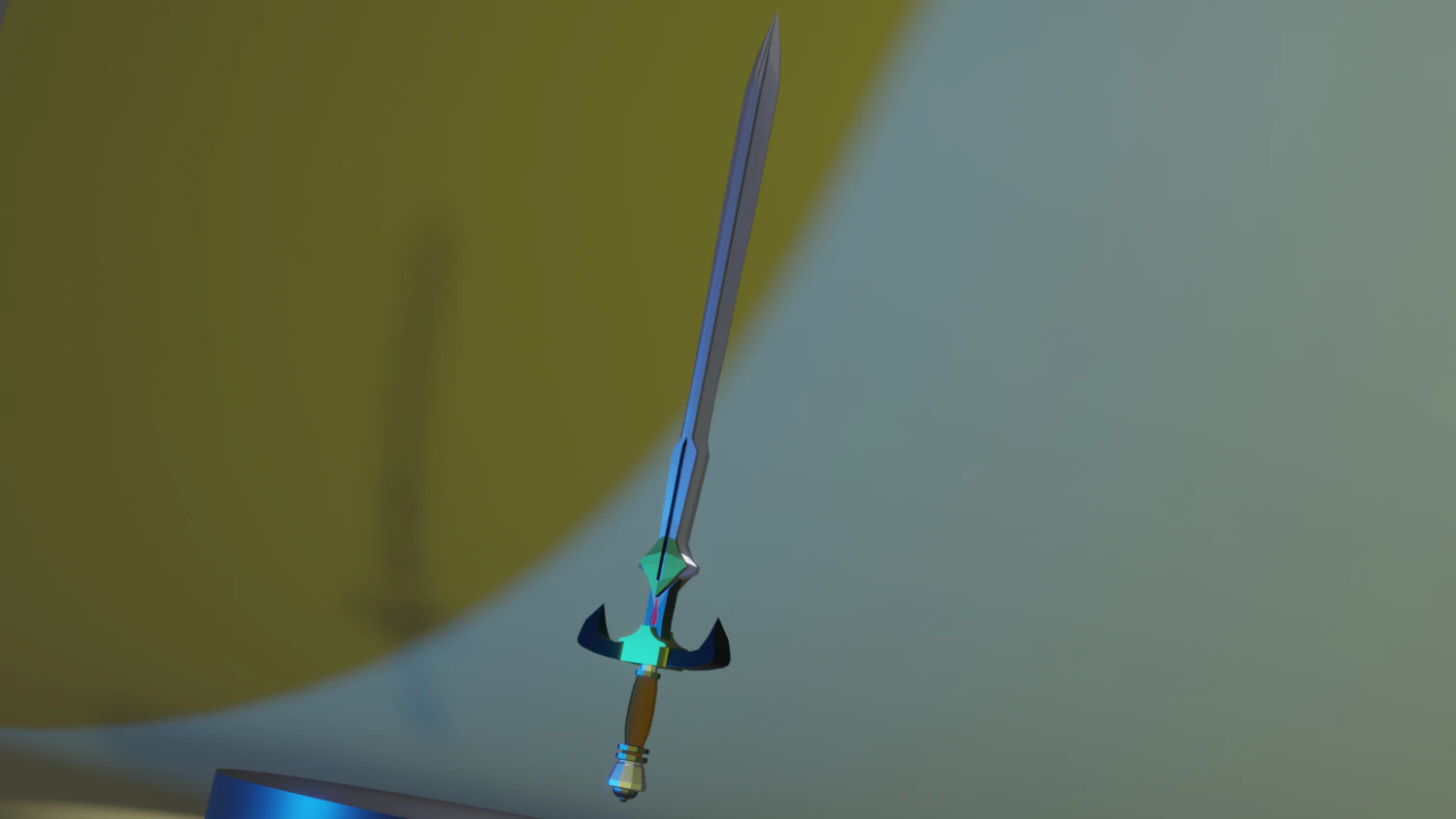 Sword - Ladomir 3D Model .c4d .max .obj .3ds .fbx .stl .blend