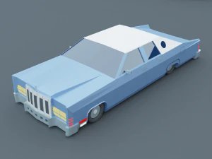 Cartoon Low Poly Cars Pack Low-poly 3D Model