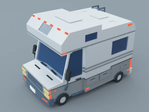 Cartoon Low Poly Cars Pack Low-poly 3D Model
