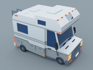 Cartoon Low Poly Cars Pack Low-poly 3D Модель