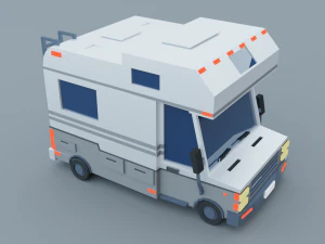 Cartoon Low Poly Cars Pack Low-poly 3D Model
