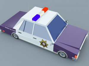 Cartoon Low Poly Cars Pack Low-poly 3D Модель