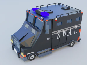 Cartoon Low Poly Cars Pack Low-poly 3D Model