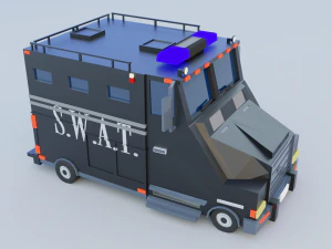 Cartoon Low Poly Cars Pack Low-poly 3D Model