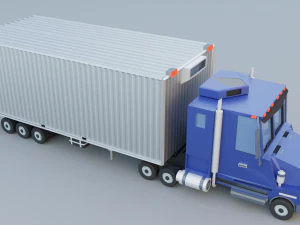 Cartoon Low Poly Cars Pack Low-poly 3D Model