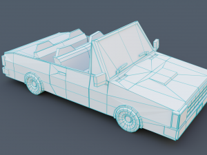 Cartoon Low Poly Cars Pack Low-poly 3D Модель