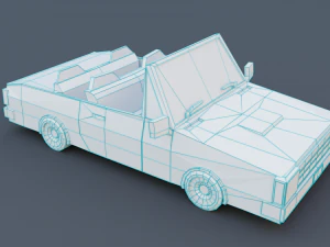 Cartoon Low Poly Cars Pack Low-poly 3D Model