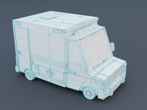 Cartoon Low Poly Cars Pack Low-poly 3D Модель