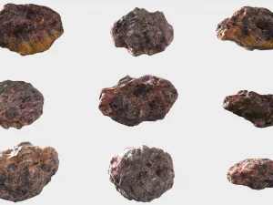 ASTEROID PACK 3D Model