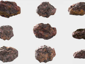 ASTEROID PACK 3D Model