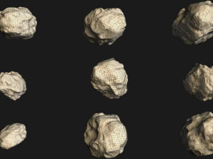 ASTEROID PACK 3D Model