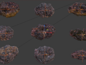 ASTEROID PACK 3D Модель