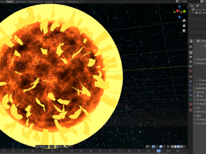 SUN STAR Modelo 3D