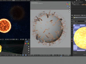 SUN STAR 3D Model
