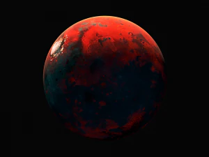 Planet mini pack Low-poly 3D Model