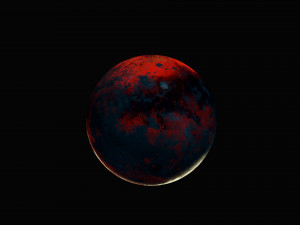 Planet mini pack Low-poly 3D Model