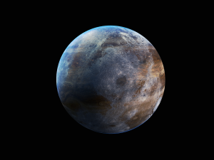 Planet mini pack Low-poly 3D Model