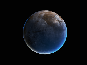 Planet mini pack Low-poly 3D Model