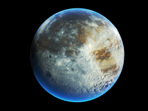 Planet mini pack Low-poly 3D Model