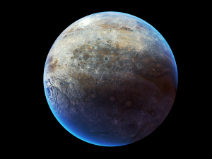 Planet mini pack Low-poly 3D Model