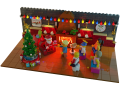 Lego Santa Scene 3D Models