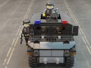 Lego swat car discount