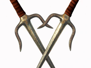 Stile Sai Weapon Modello 3D
