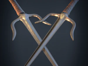Sai Weaponold style 3D Model