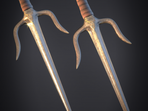 Sai Weaponold style 3D Model