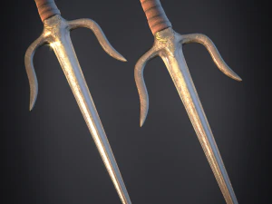 Sai Weaponold style 3D Model