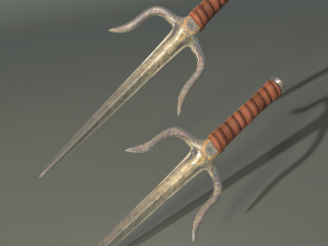 Sai Weaponold style 3D Model