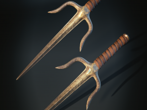 Sai Weaponold style 3D Model