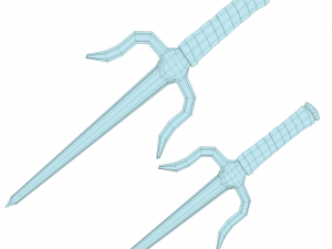 Sai Weaponold style 3D Model