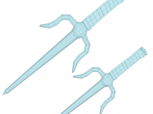 Sai Weaponold style 3D Model