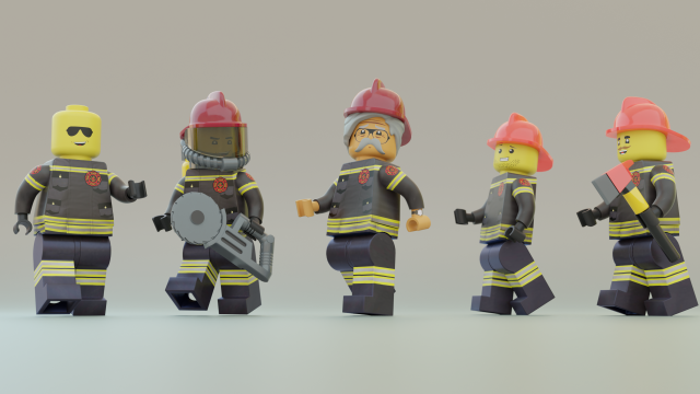 Custom lego firefighter outlet
