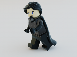 Lego Ornithopter with Paul Atreides Model 3D